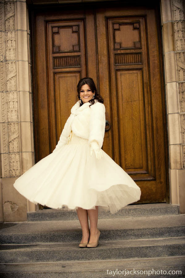 Fun, happy bride
