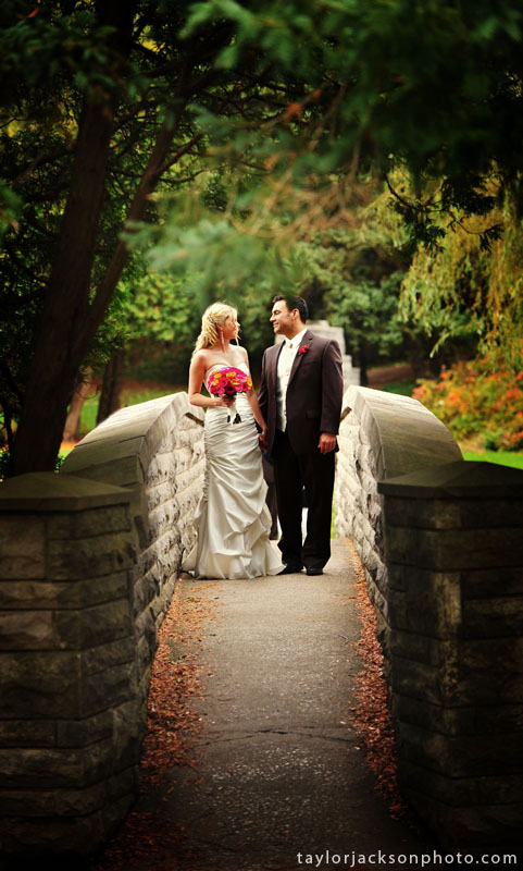 Wedding at Webster's Falls