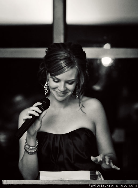 Speeches at Ancaster Old Mill Wedding