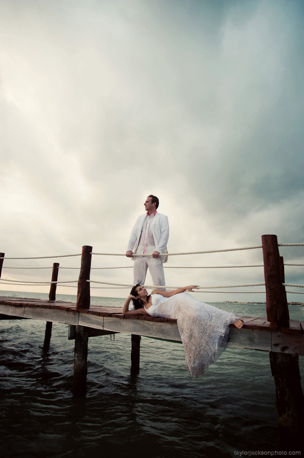 beach trash the dress