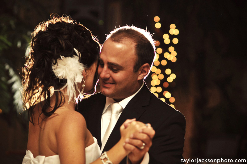 First Dance at the Pines in Cambridge Wedding