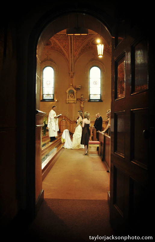 Ceremony photograph wedding in Kitchener